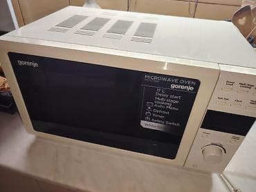 polovni: Gorenje mikrotalasna rerna MO17DW, bela završna obrada. Ključne — 3