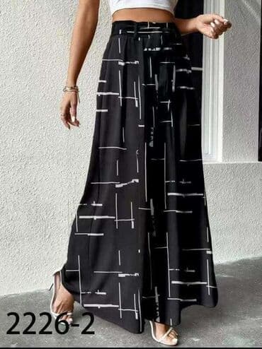 pantalone versace: Regular rise, Palazzo — 4