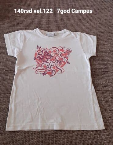 jakna sa dva lica zara: Round neck, Short sleeve, 122-128 — 1