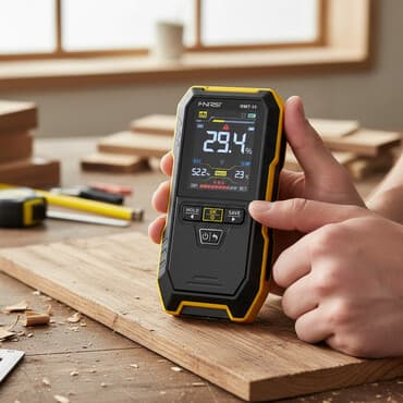 Ostali alati i mašine: FNIRSI WMT-10 Induktivni Merač Vlažnosti za Drvo i Zid - Profi (Novo u