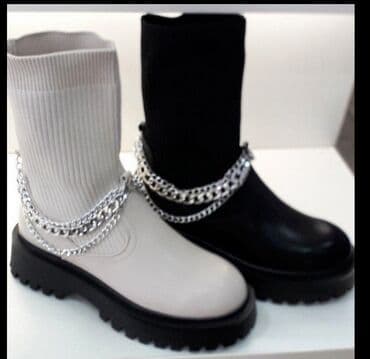 mokasine sa stiklom: Ankle boots, 38 — 4