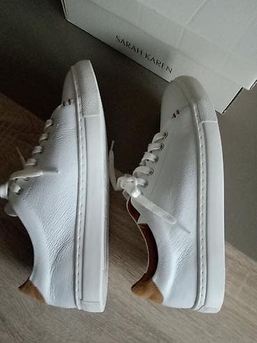 puma patike zelene: Sarah Karen bele patike – minimalističke kožne lifestyle patike - — 3