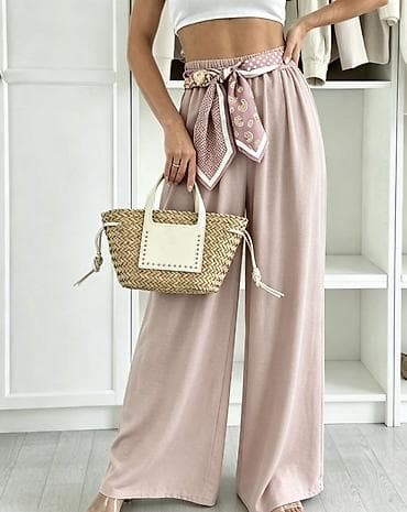 siroke pantalone na pruge: ✅Ženske široke pantalone sa visokim strukom
1900 din — 4
