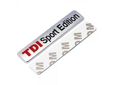 Samolepljim metalni znak TDI sport edition Boja siva hrom Dimenzija na lalafo.rs Samolepljim metalni znak TDI sport edition Boja siva hrom Dimenzija