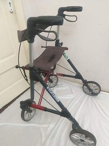 hodalica za stare: Nemacka aluminijumska hodalica-setalica, sa 4 tocka, ELAN CLASSIC — 1