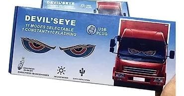 LED svetlo za automobil ili kamion đavolje oci sa USB utikačem