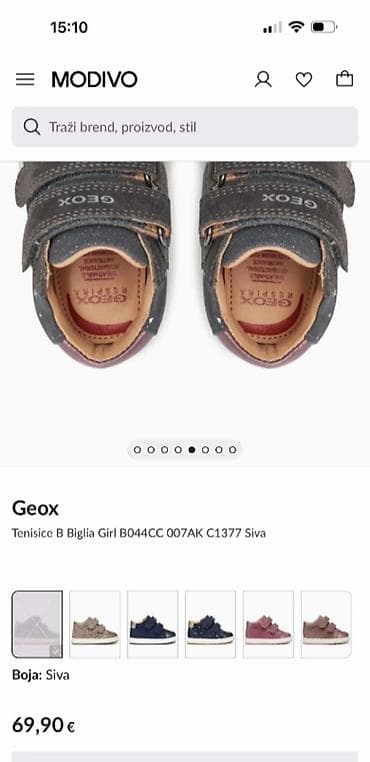 cipele 2023: GEOX cipelice za devojčice, veličina 25 — 3