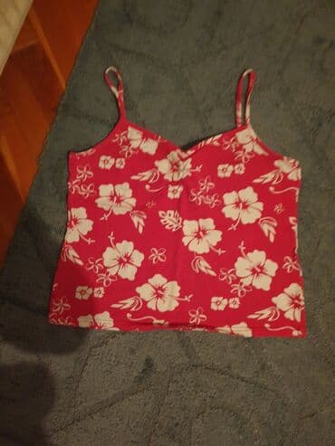 Women's Clothing: XL, Floral, color - Red — 2