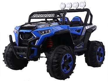 021586 Džip Monster, 12V – Plavi Plavi električni džip Monster