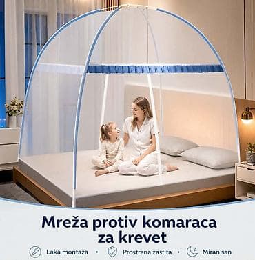 safari haljina: Mreža protiv komaraca za krevet – velika, praktična i laka za montažu — 2