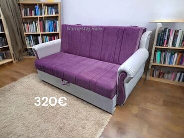 Trosed i fotelja – Nameštaj Rilex - Model: klasičan trosed sa — 9