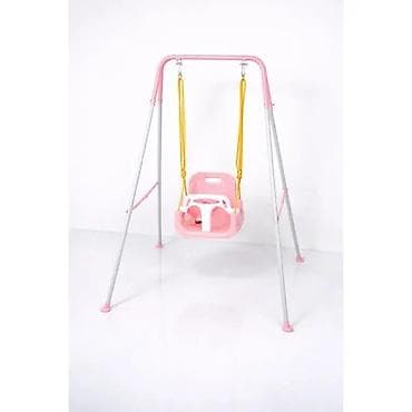 kosulje sa masnom: Dečija ljuljaška sa ramom i sedištem sa naslonom i sigurnosnom prečkom — 4