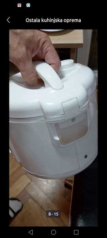 Šporeti i ugradne ploče: Friteza na paru idealna za pripremu Povrća. Pirinča ili drugih — 9