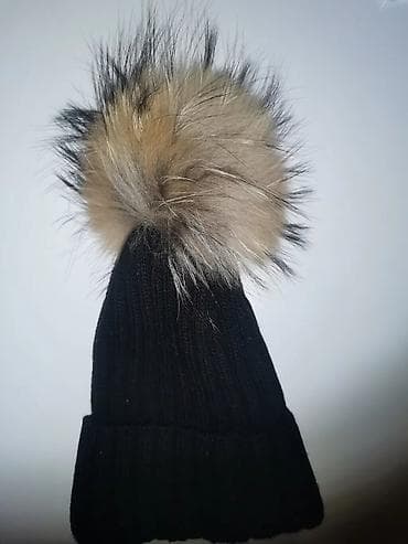 diesel kaput: MONKLER kape crne ✅ original nova sa bućkom zeke 
✅ Prirodno krzno — 2