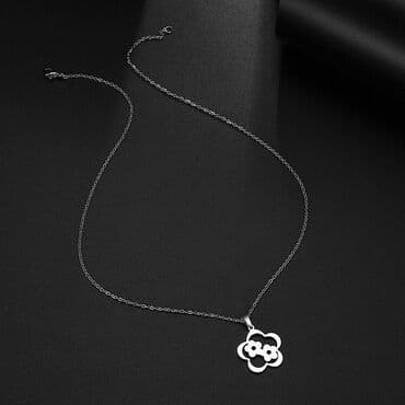 elegantne poslovne haljine: Pendant necklace, Material: Stainless steel — 2