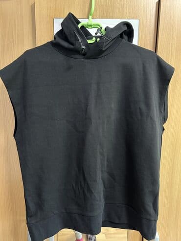 prsluci sa krznom: Zara, S (EU 36), Cotton, color - Black — 1