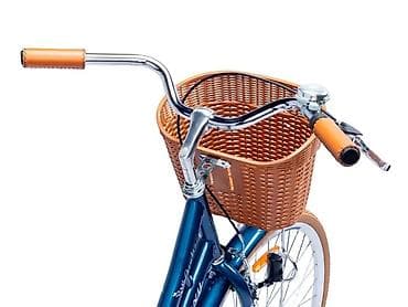 polovni el bicikli: Gradski/retro ženski bicikl sa 26" točkovima – plavi - Elegantni — 3