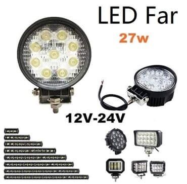Cena 1100 din LED radni far 27w Led radni far 27w radi na 12v i 24v