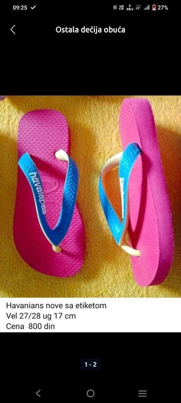 sunjalice sa krznom: Flip-flops, Size - 27 — 3