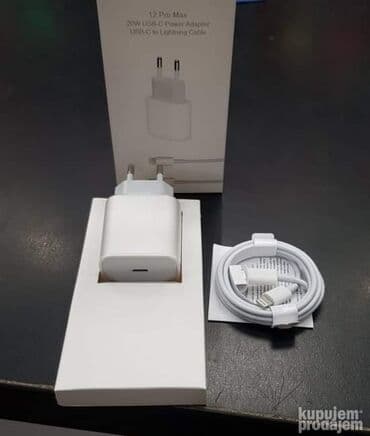 iphone xr polovan cena: Iphone punjac 20W - USB C za Iphone 12 pro, 12, 11 promax,11 2400 — 1