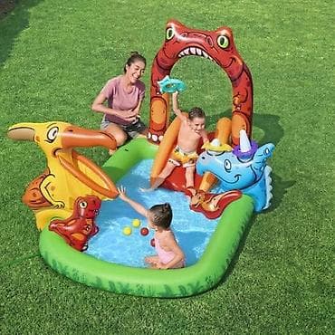 divna voda: 05. 🦖🌴 BESTWAY Dečiji bazen igraonica DINO 🦕💦 Pretvorite dvorište u — 4