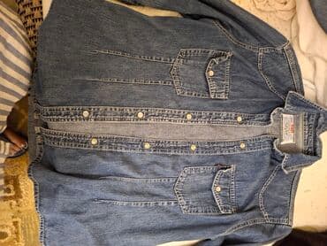 sive pantalone crna kosulja: Levi’s teksas košulja – model sa zapadnjačkim detaljima - Veličina: XL — 4