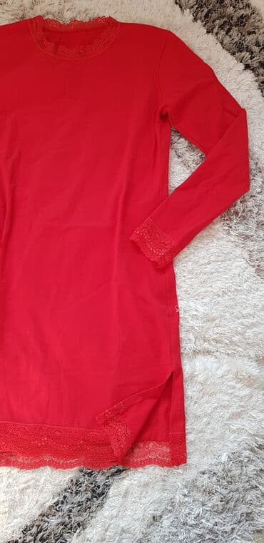 midi haljine h m: M (EU 38), New, color - Red — 7