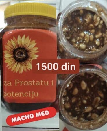 cebe za devojcice: Domaći med sa dodatkom mlevenog kikirikija i oraha, namenjen je — 1