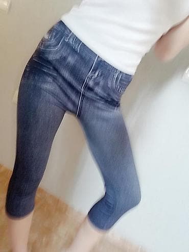 Venčanice i aksesoari: Helanke atmosphere, imitacija farmerke. Vel. Veoma rastegljive.nove — 2