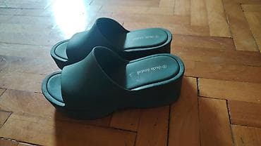 Sandale: Platform sandale/klompe sa debljim đonom – model sa jednom širokom — 1