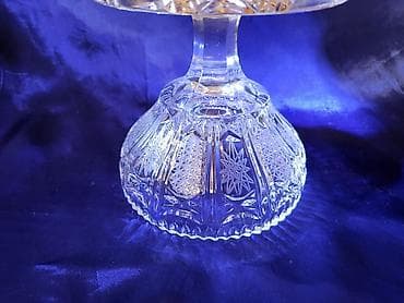 kuhinjski sto: Bombonijera nova,rucni rad,kristal,led kristal Zajecar 70te — 3
