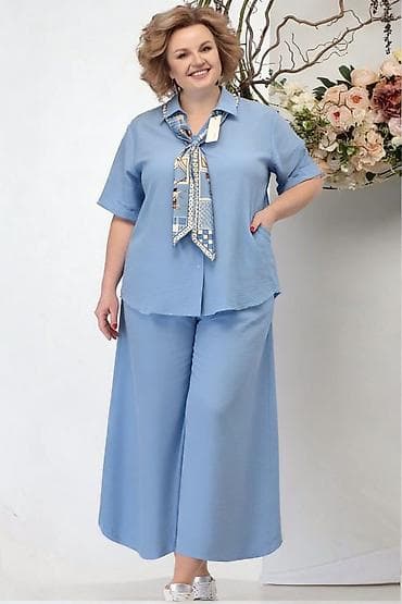 Komplet za žene – košulja + široke pantalone - Model: 92731 gs - na lalafo.rs Komplet za žene – košulja + široke pantalone - Model: 92731 gs -