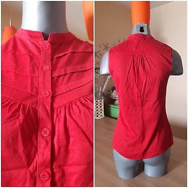 kožne haljine mango: Mango ženska bezrukavna košulja/bluza – Mango Suit linija. - Veličina — 2