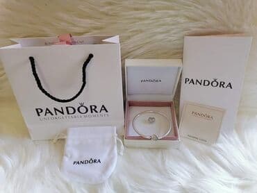 pandora privezak kuca: Pandora narukvica u originalnom pakovanju + gratis 1 privezak — 25