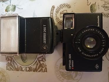 radio batajnica: AGFA OPTIMA 335 sensor + blic REVUE 260 T - Kompaktni 35mm filmski — 2