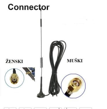 bežične slušalice u boji cena: Antena 4G LTE 12DBI za Kafomate Antena za poboljsanje prijema — 1