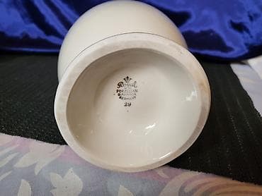 royal tettau: Vaza Royal KM 1950 do 1965g.Bavaria porcelan. Visoka stona vaza,boja — 9