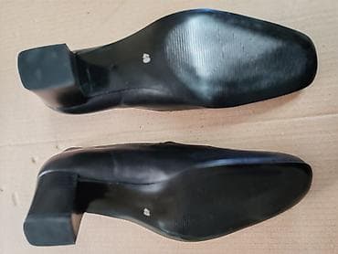 bata zenske sandale: Klasične ženske cipele na potpeticu – Gepard Shoes - Boja: crna - — 1