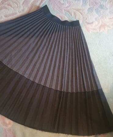 pončo za zimu: M (EU 38), L (EU 40), Midi, color - Black — 1