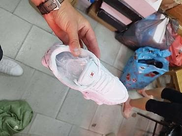 patike liu jo: Sportske patike – bele, mrežaste, sa masivnim đonom - Gornjište — 1