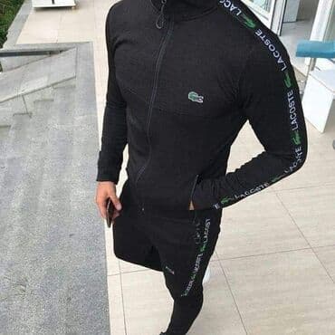 muske termo helanke za zimu: Komplet, 2XL (EU 56), Lacoste, bоја - Crna, Pamuk — 2