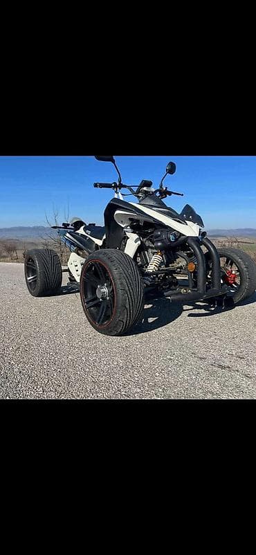ml auto слике: Sportski quad/ATV na ulicne gume – agresivan izgled i stabilna vožnja — 5