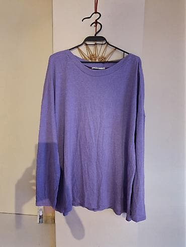 Lagana ženska bluza dugih rukava u nežno ljubičastoj (lavanda) boji na lalafo.rs Lagana ženska bluza dugih rukava u nežno ljubičastoj (lavanda) boji