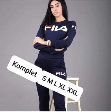 blondy plisane trenerke: Fila, S, Print, Single-colored — 4