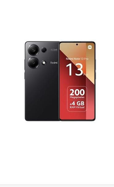 Xiaomi Redmi Note 13 Pro – crna boja - Ekran: AMOLED, FHD