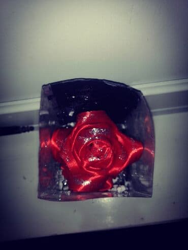 abc prasak za ves: Ruza saten rucni rad idealan poklon za 8 mart 1 na stanju 500 din — 4