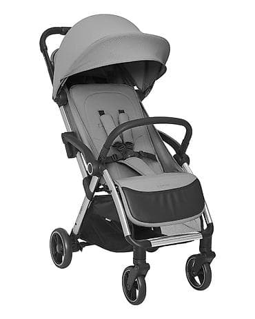 beba maza obrenovac: KIKKA BOO Eden Plus – kolica sa auto-folding sistemom, siva (Šifra — 2