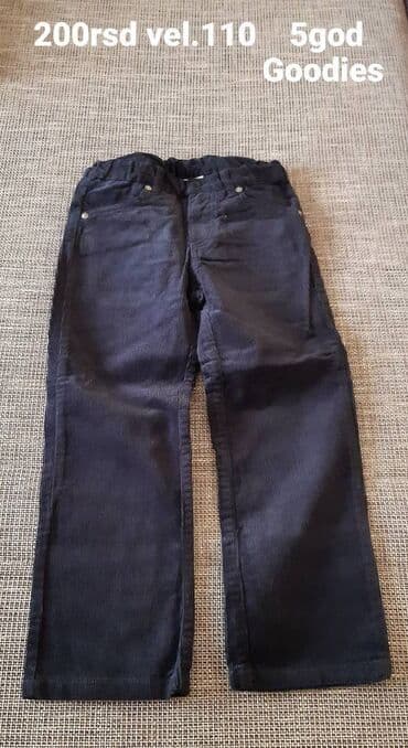 pantalone svecane: 110-116, bоја - Tamnoplava — 1