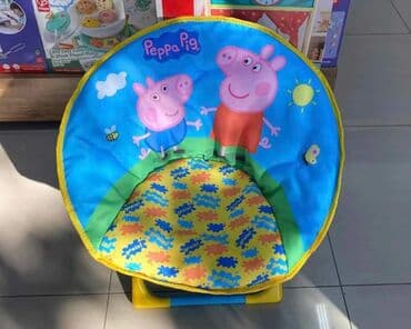 tabure sa prostorom za odlaganje: Dečija okrugla stolica sa motivom omiljenih crtanih junaka😍. Poseduje — 13