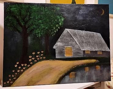 All for country house and garden: Painting, 80 x 60 cm, New — 1